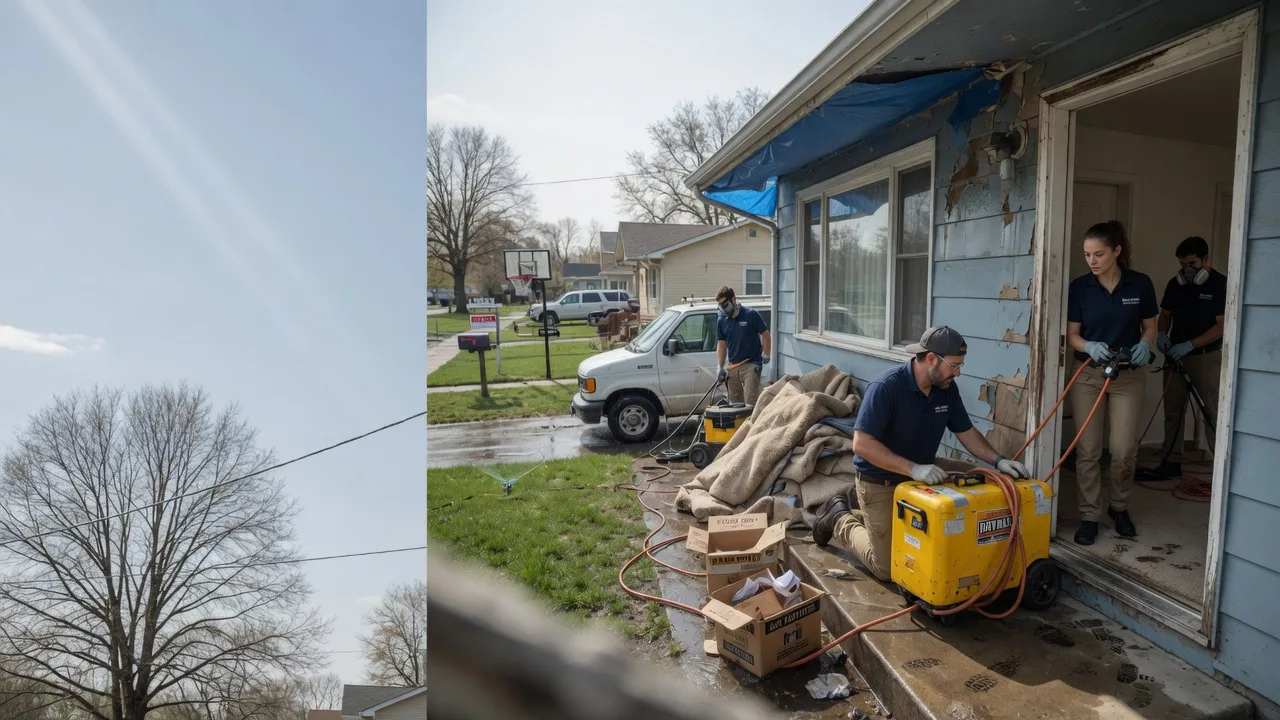 Basement Flood Cleanup in Greenville, IN near me